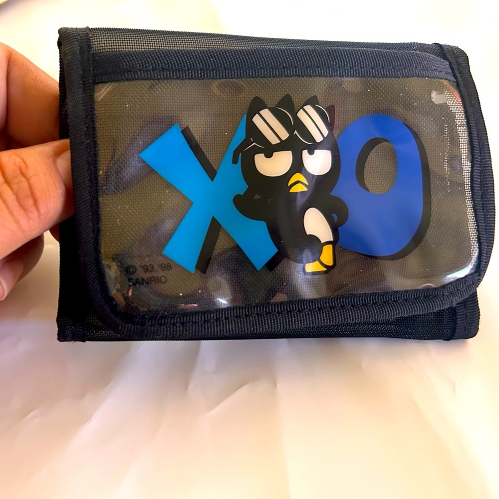 Sanrio Vintage 1998 Badtz Maru wallet cardholder